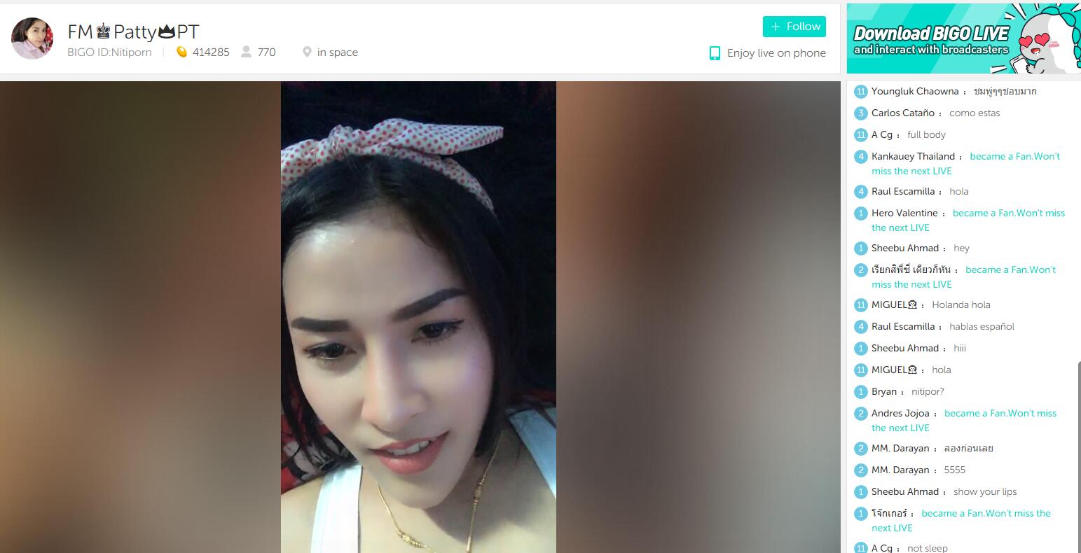 發(fā)現(xiàn)一個(gè)不錯(cuò)的外國人直播的平臺