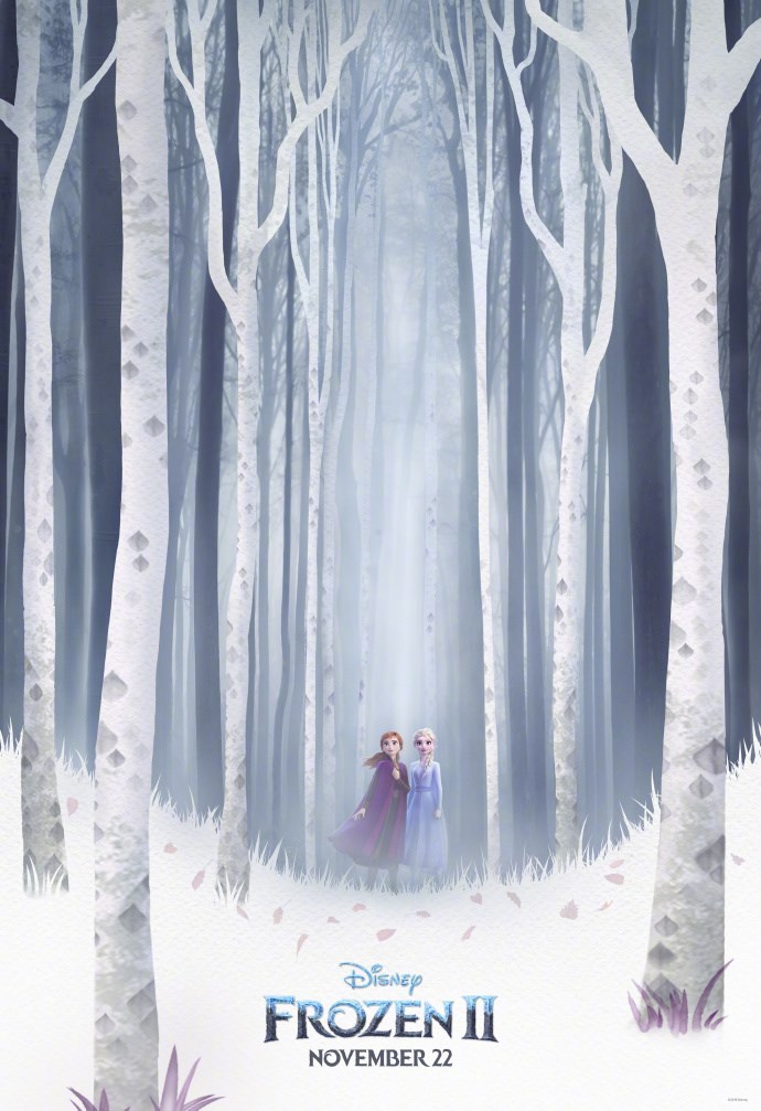 冰雪奇緣2海報出爐，11月22日登陸北美